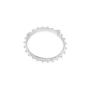 Kids Omani Silver Mushawak Bangle - Thin