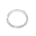 Omani Silver Mushawak Bangle - Medium