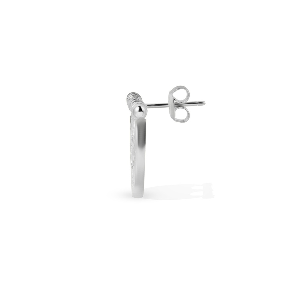 Kahila's Silver Earring with Turquoise (KC76)