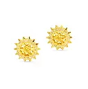 Spiky's Gold-Plated Silver Earring (SPC1)