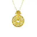 Sumood's Gold-Plated Silver Necklace - Small (SC2)