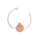 Sumood's Rose Gold-Plated Silver Bracelet (SC12)