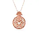 Sumood's Rose Gold-plated Silver Necklace - Small (SC3)