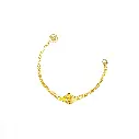 Zayan's Gold Plated - Silver Bracelet - Kids Size (ZC35)