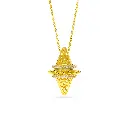 Zayan's Gold-Plated Silver Necklace - Medium (ZC36)