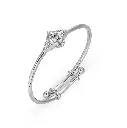 Zayan's Large Silver Bangle - Kids Size (ZC8)