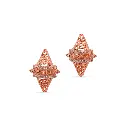 Zayan's Rose Gold-Plated Silver Earring - small (ZC23)