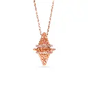 Zayan's Rose Gold-Plated Silver Necklace - Medium 