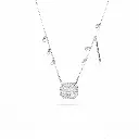 Zircon Silver Choker (ZC54)