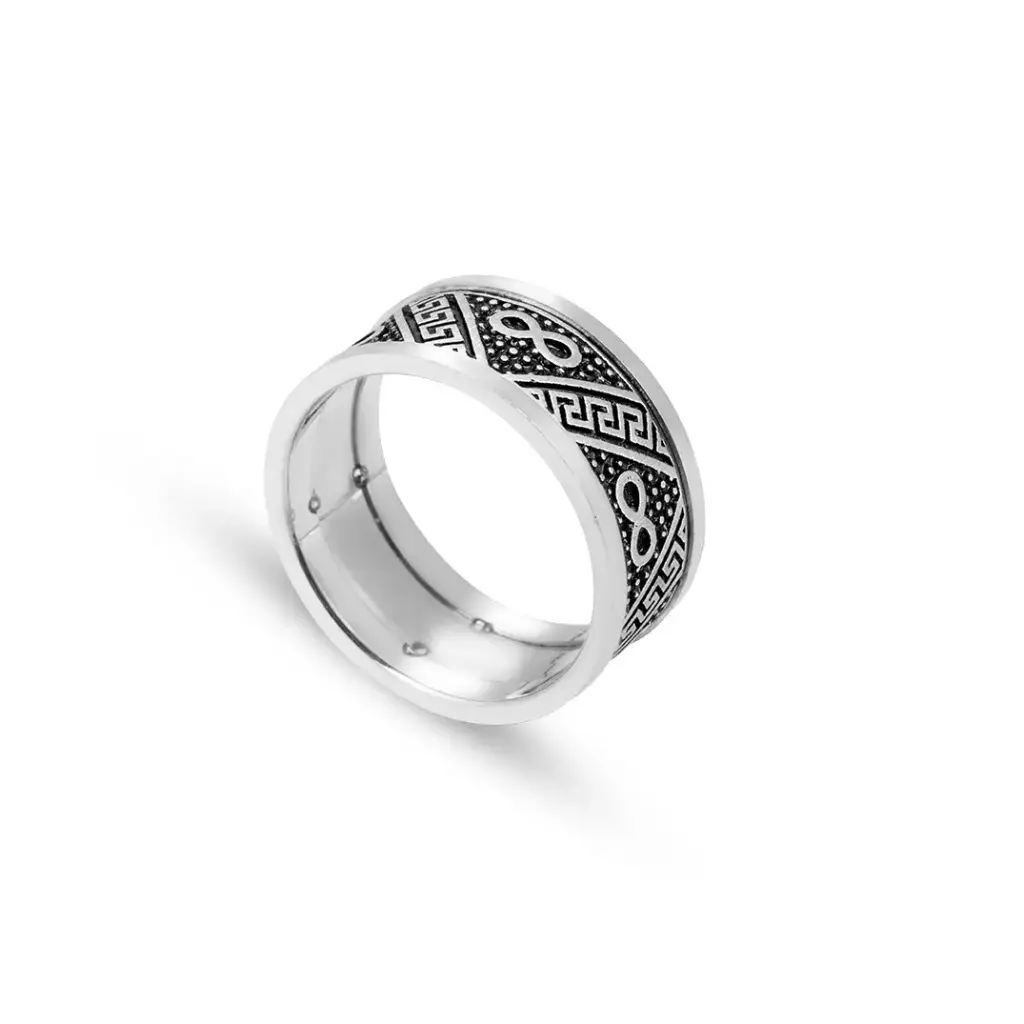 Men Silver Engagement Ring (MER133)