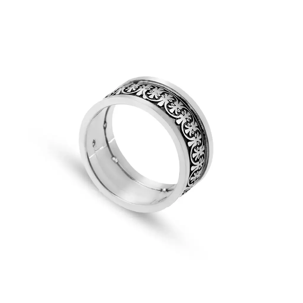 Men Silver Engagement Ring (MER134)