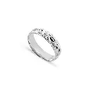 Men Silver Engagement Ring (MER51)