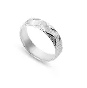 Men Silver Engagement Ring (MER65)