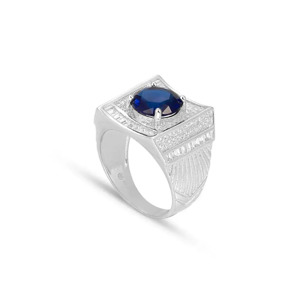 Men Silver Ring (RE0524)