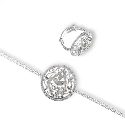 طقم اسوارة وخاتم