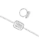 Women Bracelet and Ring (BR008)