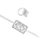 Women Bracelet and Ring (BR014)