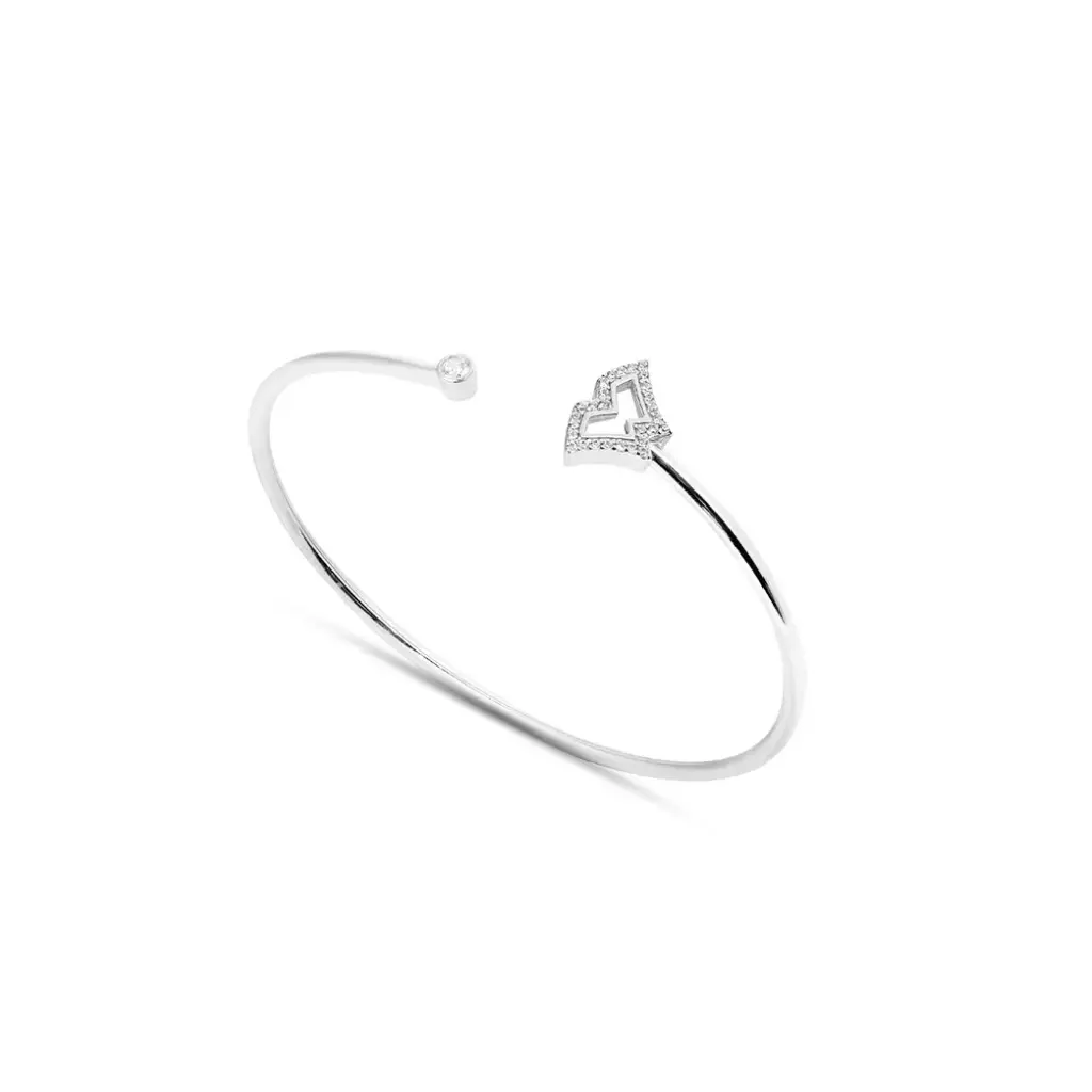 Erth Silver Bangle - Wahaj (EC1)