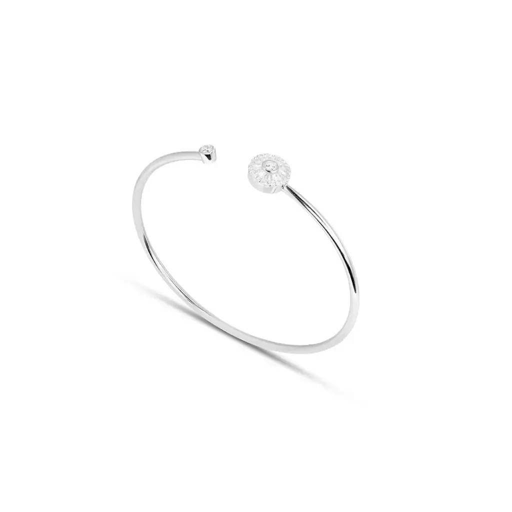 Erth Silver Bangle - Madar(EC2)