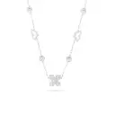 Erth Silver Long Necklace  (EC13)