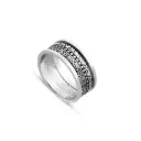 Men Silver Engagement Ring (MER128)