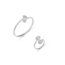 Women Bangle With Ring 