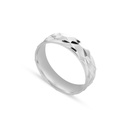 Men Silver Engagement Ring (MER58)