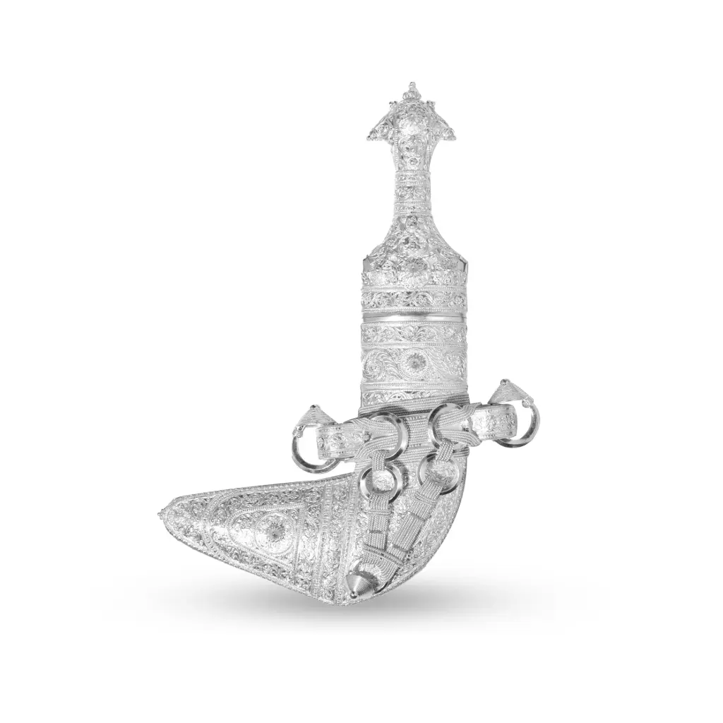 Omani Khanjar with Belt ( H-M-KH-21409)