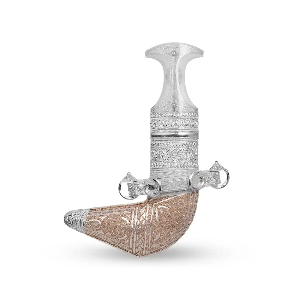 Omani Khanjar with Belt (H-M-KH-21483) 