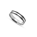 Men Silver Engagement Ring (MER84)