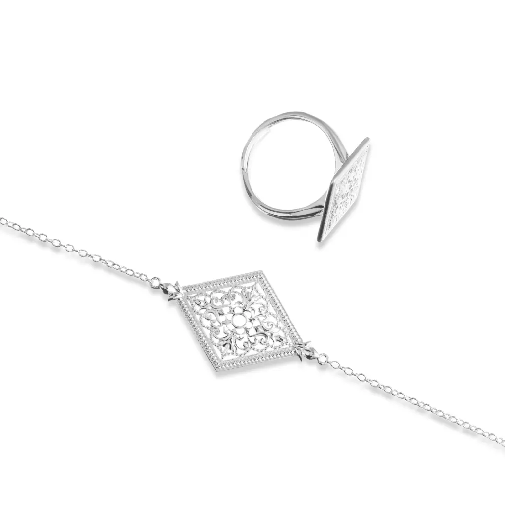 Women Bracelet & Ring (H-W-BR-22751)