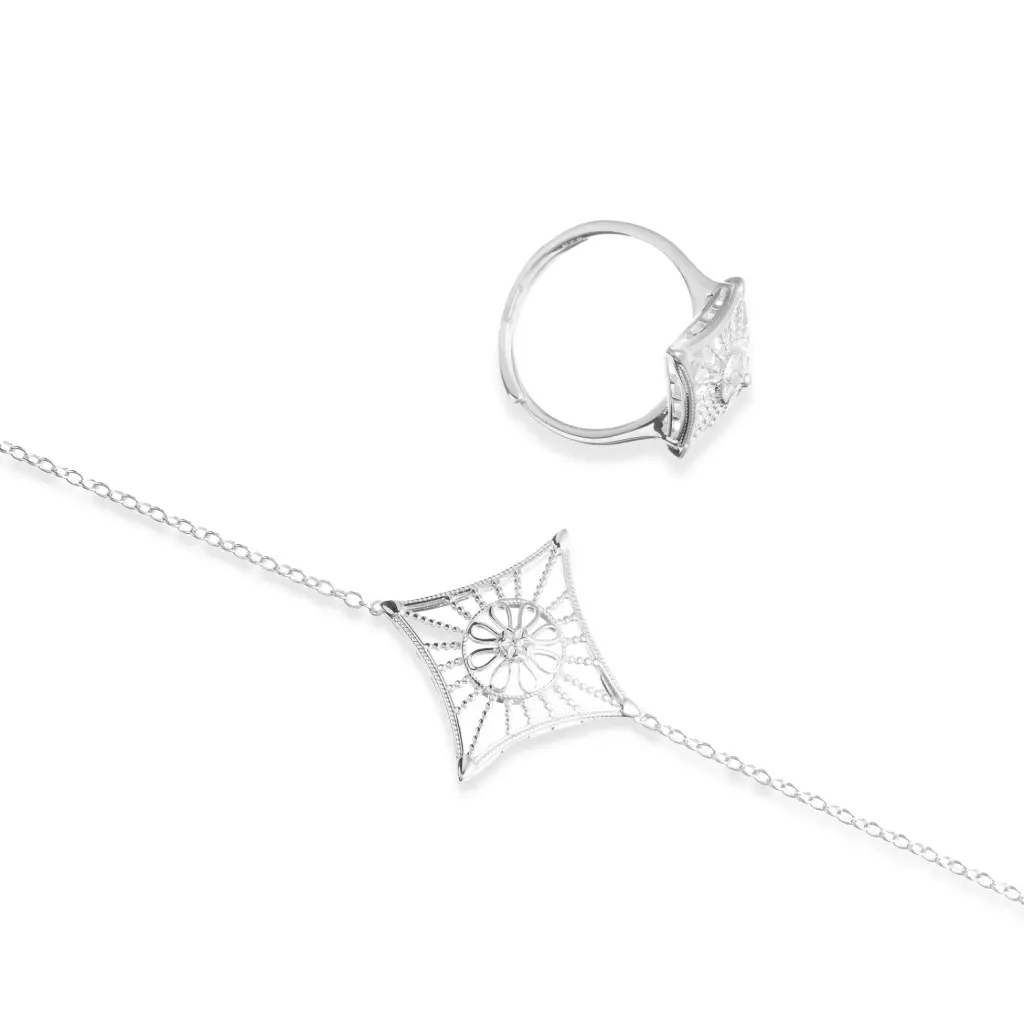 Women Bracelet & Ring (H-W-BR-22791)