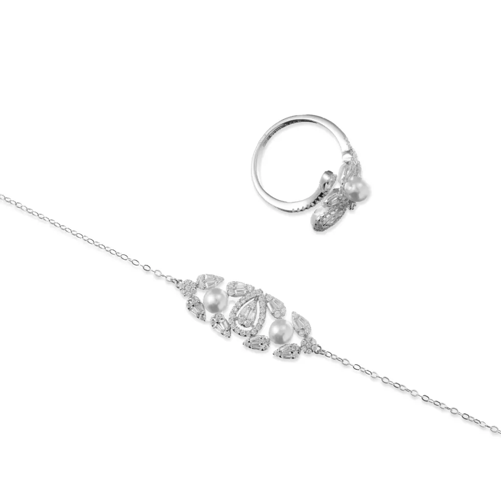 Women Bracelet & Ring ( H-W-BR-22900)