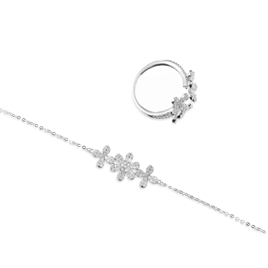 Women Bracelet & Ring ( H-W-BR-22915)