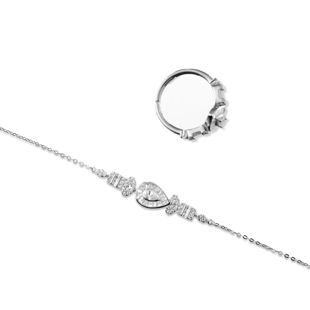 Women Bracelet & Ring ( H-W-BR-22939)