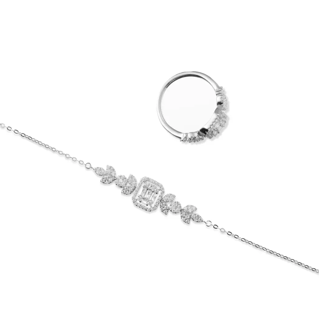 Women Bracelet & Ring ( H-W-BR-22940)