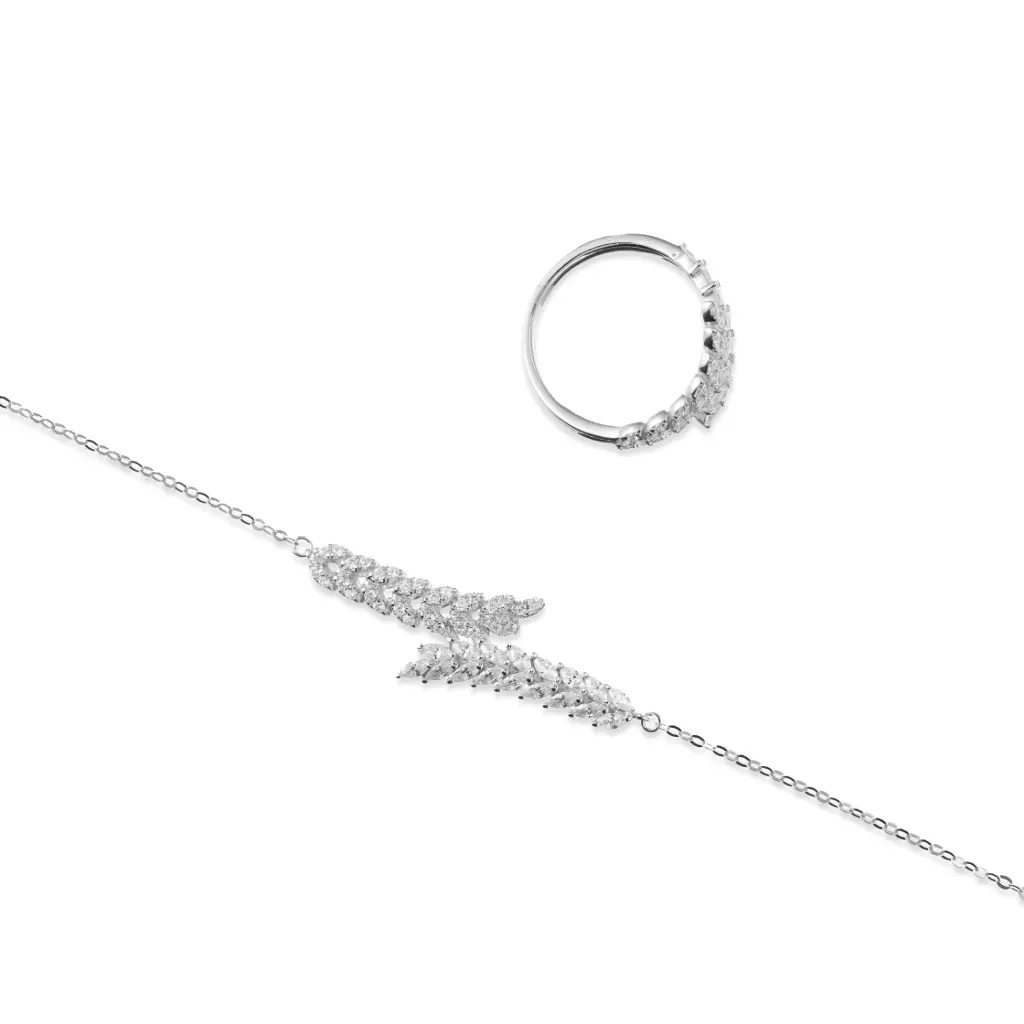 Women Bracelet & Ring ( H-W-BR-22948)