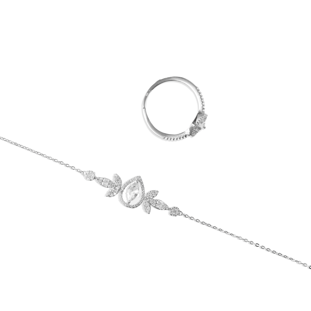 Women Bracelet & Ring ( H-W-BR-22991)