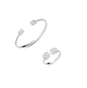 Women Bangle with Ring 