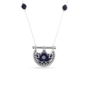 Kahila's Silver Necklace with Lazord - Small (KC138)