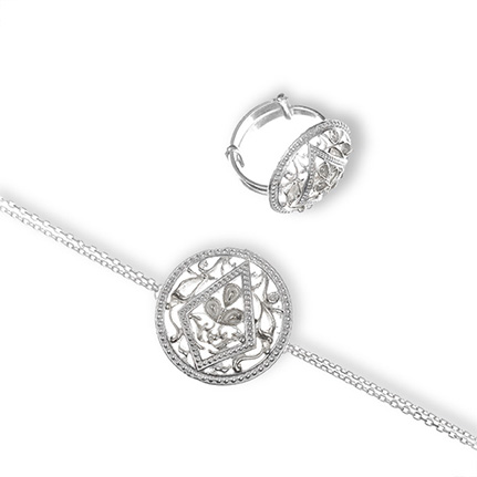 Women Bracelet and Ring