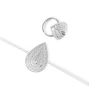 Women Bracelet and Ring (BR005)
