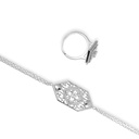 Women Bracelet and Ring (BR006)