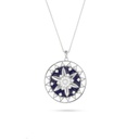 Ahad Silver Necklace - Large ( AH 1)