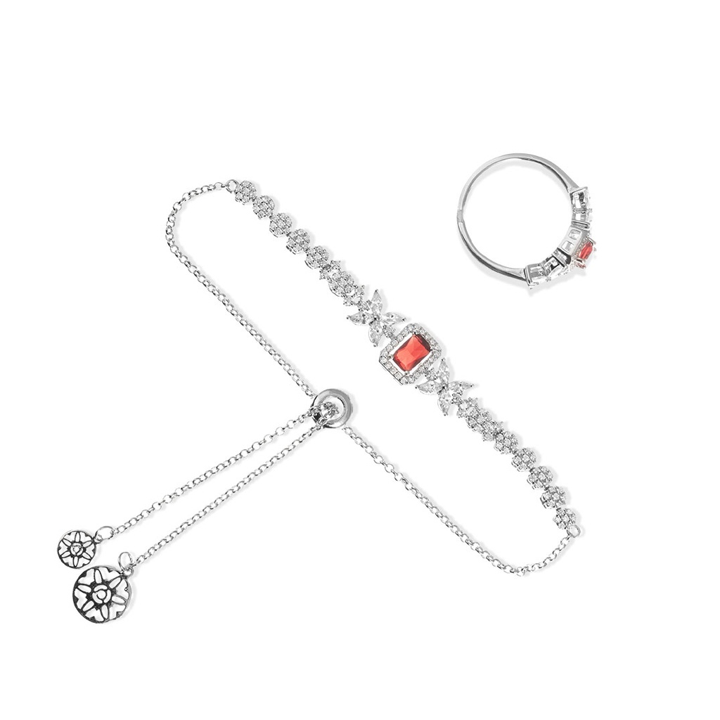 Women Bracelet & Ring - Free Size