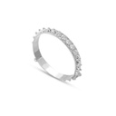 Kids Omani Silver Mushawak Bangle - Thin