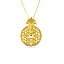 Sumood's Gold-Plated Silver Necklace - Small (SC2)