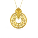 Sumood's Gold-Plated Silver Necklace - Large (SC5)