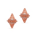 Zayan's Rose Gold-Plated Silver Earring - small (ZC23)