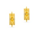 Mushawak's Gold-Plated Silver Earrings - Small (MC6)
